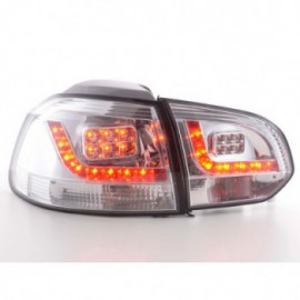 Led Taillights VW Golf 6 type 1K Yr. 2008-2012 chrome