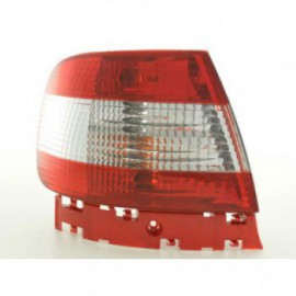 Taillights Audi A4 saloon type B5 Yr. 95-00 red white