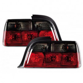 Taillights BMW serie 3 Coupe type E36 Yr. 91-98 black red