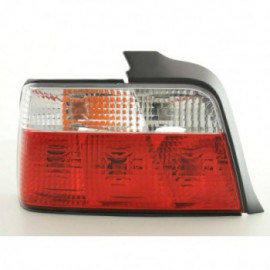 Taillights BMW serie 3 saloon type E36 Yr. 91-98 red white