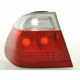 Taillights BMW serie 3 saloon type E46 Yr. 98-01 white red