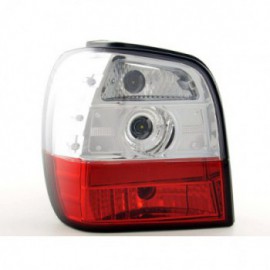 Taillights VW Polo type 6N Yr. 95-98, red/clear