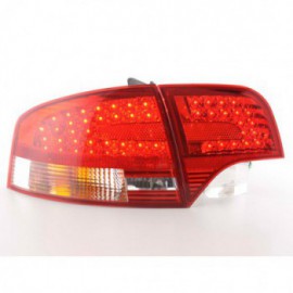 Led Taillights Audi A4 B7 8E saloon Yr. 04-07 red/clear
