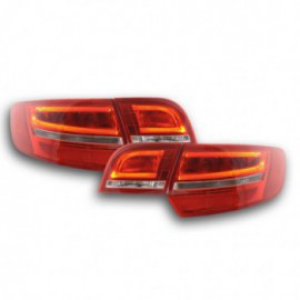 Taillights LED Audi A3 Sportback (8PA) Yr. 04-08 red/clear