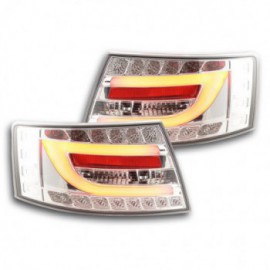 Taillights LED Audi A6 saloon (4F) Yr. 04-08 chrome