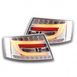 Taillights LED Audi A6 saloon (4F) Yr. 04-08 chrome