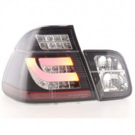 Led Taillights BMW serie 3 E46 saloon Yr. 02-05 black
