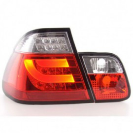 Led Taillights BMW serie 3 E46 saloon Yr. 02-05 red/clear