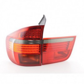 Taillights Set LED BMW X5 E70 Yr. 06-10 red/black