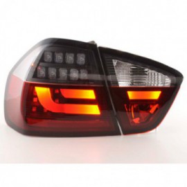 Taillights Set LED BMW serie 3 E90 saloon Yr. 05-08 red/black