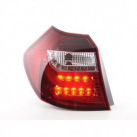 Led Taillights BMW serie 1 E87/E81 3/5-Dr. Yr. 04-06 clear/red