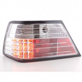 Led Taillights Mercedes E-Class type W124 saloon Yr. 85-96 chrome