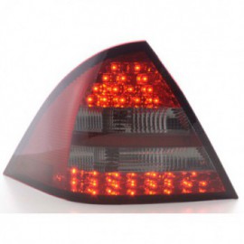 Led Taillights Mercedes C-Class W203 saloon Yr. 05-07 red/black