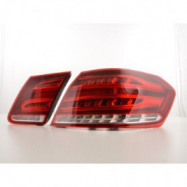 Led Taillights Mercedes Benz E-class saloon W212 Yr. from 2013 red/clear