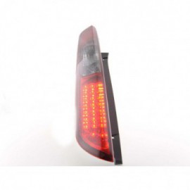 Led Taillights Ford Focus 2 5-dr Yr. 04-08 red/black