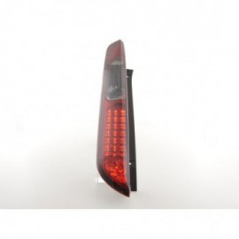 Led Taillights Ford Focus 2 5-dr Yr. 04-08 red/black