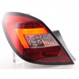 Taillights Set LED Opel Corsa D 5-dr Yr. 06-10 red/clear