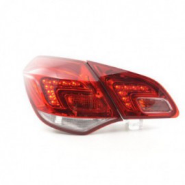Led Taillights Opel Astra J Yr. 10- red/clear