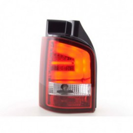 Taillights Set LED VW T5 Yr. 03-10 red/clear