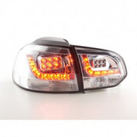 Led Taillights VW Golf 6 type 1K Yr. 2008-2012 chrome