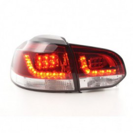 Led Taillights VW Golf 6 type 1K Yr. 2008-2012 clear/red