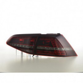 LED rear lights VW Golf 7 Yr. from 2012 red/smoke