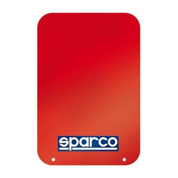 SPARCO mud flaps RED