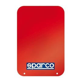 SPARCO mud flaps RED