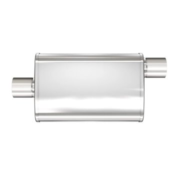 MagnaFlow 4" X 9" Oval Center/Offset XL Multi-Chamber Performance Muffler IN 2" OUT 2"