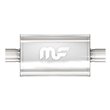 MagnaFlow 5" X 8" Oval Center/Center Straight Through Performance Muffler IN 3" OUT 3"