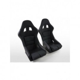 FK sport seats car full bucket seats Set Edition 2 fabric black DP019