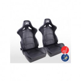 FK sport seats car half-shell seats Set Control with seat heating and massage FKRSE411-1 / 411-2-M