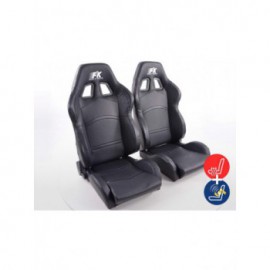 FK sport seats Auto half-shell seats Set Cyberstar with seat heating and massage FKRSE641 / 643-M