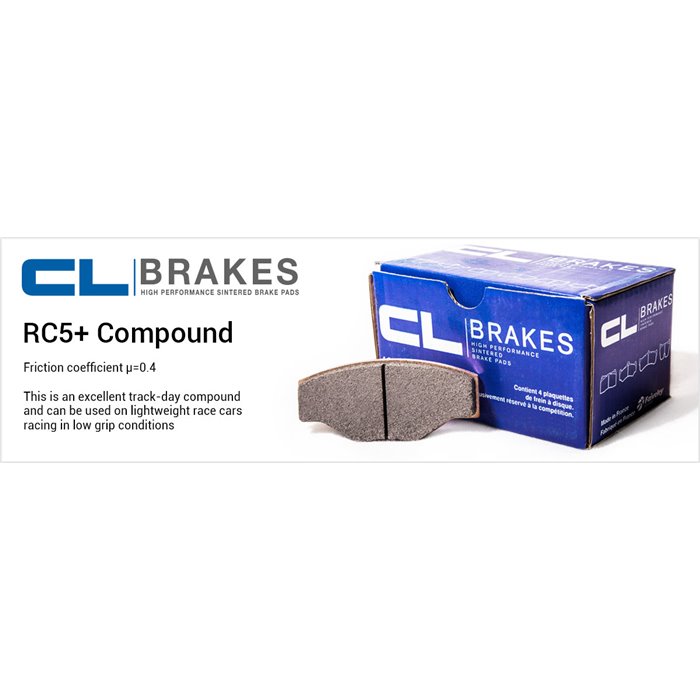 CL Brakes brake pad set 5013W52T18-RC5+ 1 set-8 pads