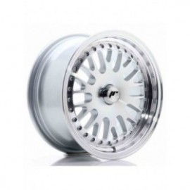 Japan Racing JR10 15x7 ET30 Blank Silver Machined Face