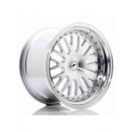 Japan Racing JR10 19x11 ET15-30 Blank Silver Machined Face