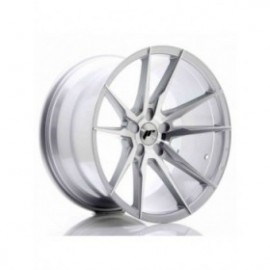 Japan Racing JR21 19x11 ET15-30 5H BLANK Silver Machined Face