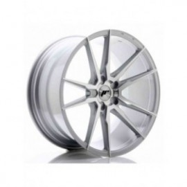 Japan Racing JR21 20x10 ET20-40 5H BLANK Silver Machined Face
