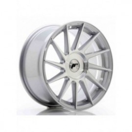 Japan Racing JR22 17x8 ET25-35 BLANK Silver Machined Face