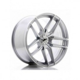 Japan Racing JR25 20x10 ET20-40 5H BLANK Silver Machined Face