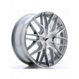 Japan Racing JR28 17x7 ET20-45 BLANK Silver Machined Face