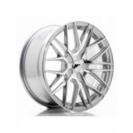 Japan Racing JR28 17x8 ET25-40 BLANK Silver Machined Face