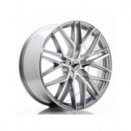 Japan Racing JR28 22x9 ET30-45 5H BLANK Silver Machined Face