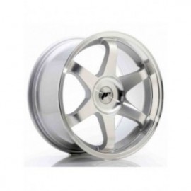 Japan Racing JR3 18x9 ET35-40 BLANK Silver Machined Face