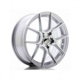 Japan Racing  JR30 17x7 ET20-40 5H BLANK Silver Machined Face
