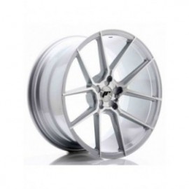 Japan Racing JR30 20x10 ET20-40 5H BLANK Silver Machined Face