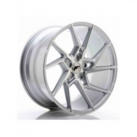 Japan Racing JR33 20x10 ET20-40 5H BLANK Silver Machined Face