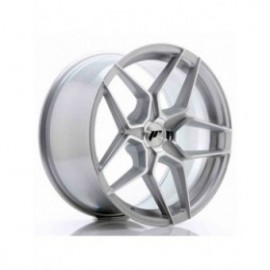 Japan Racing  JR34 18x9 ET20-42 5H BLANK Silver Machined Face