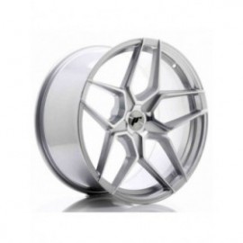 Japan Racing JR34 20x10 ET20-40 5H BLANK Silver Machined Face