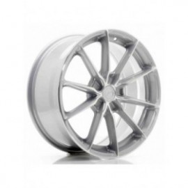 Japan Racing  JR37 18x8 ET20-45 5H BLANK Silver Machined Face